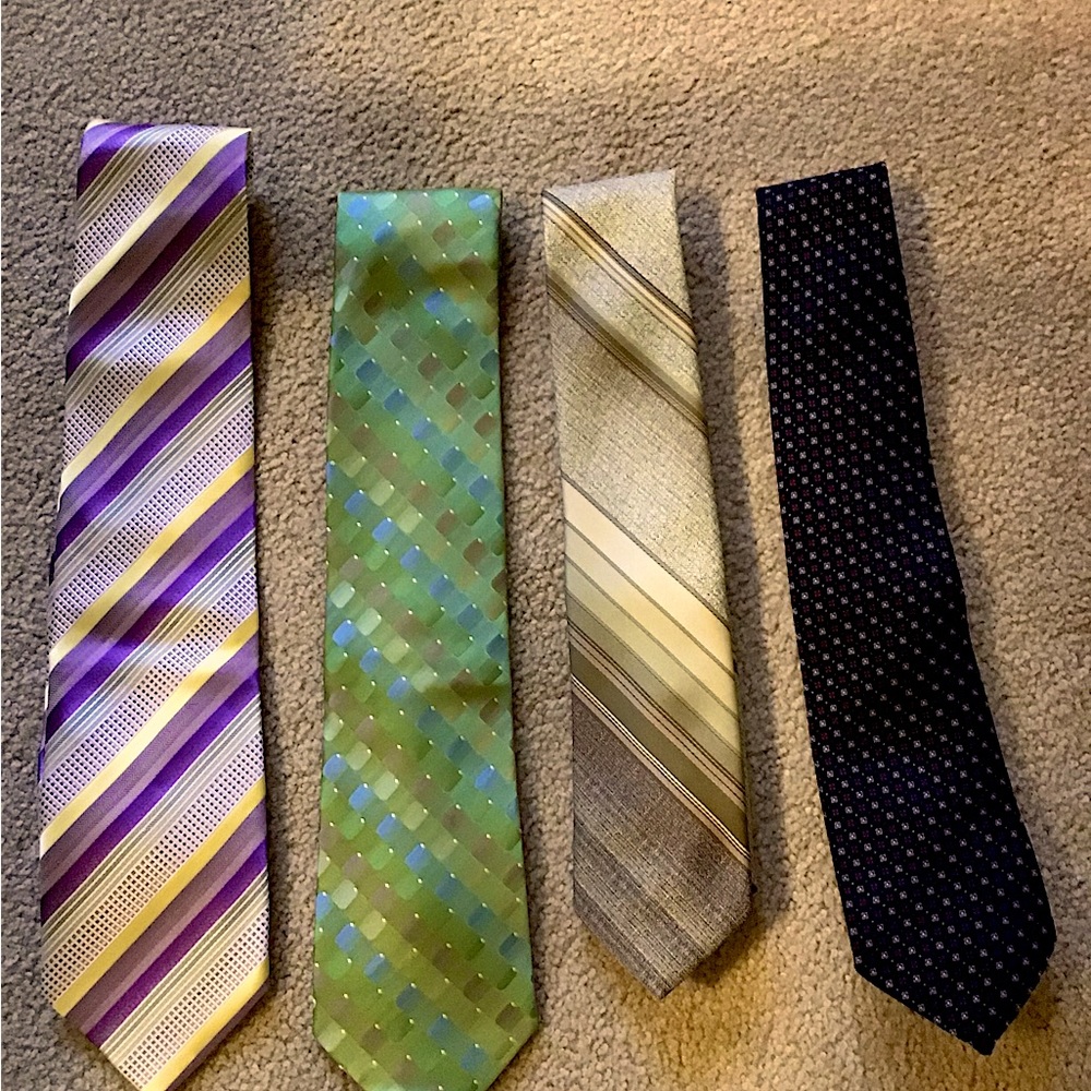 Ties. Lot of 4